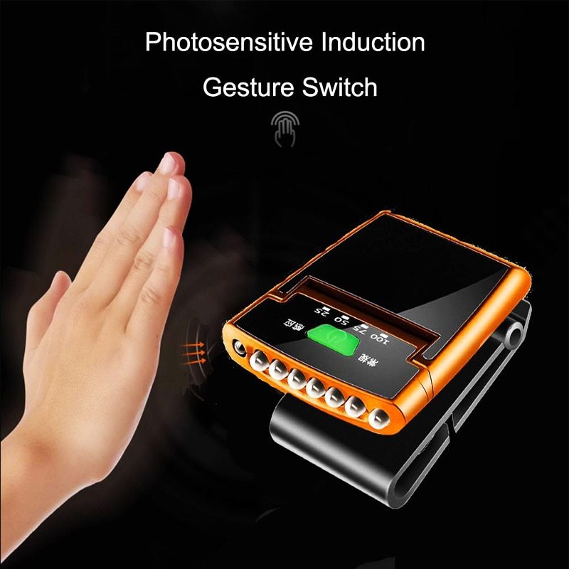 USB charging cap lamp