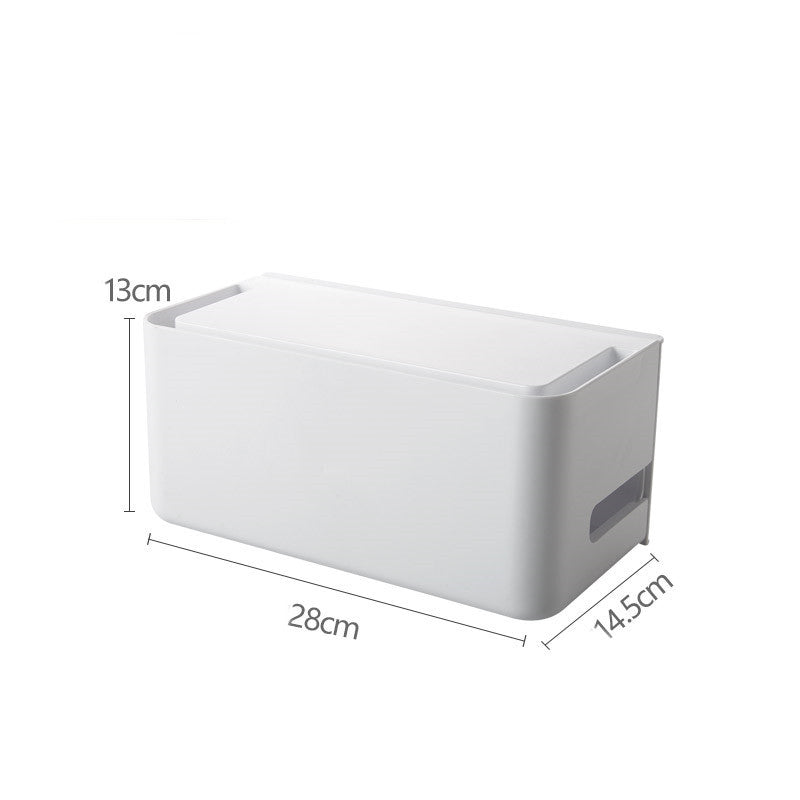 Simple Wall-mounted Desktop Router Storage Box