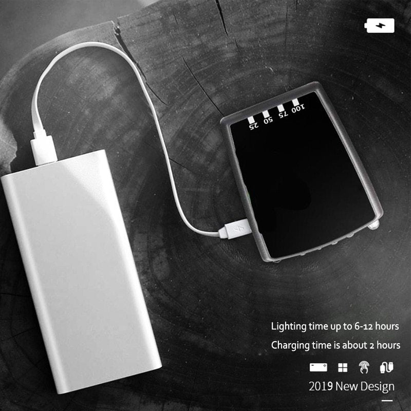 USB charging cap lamp