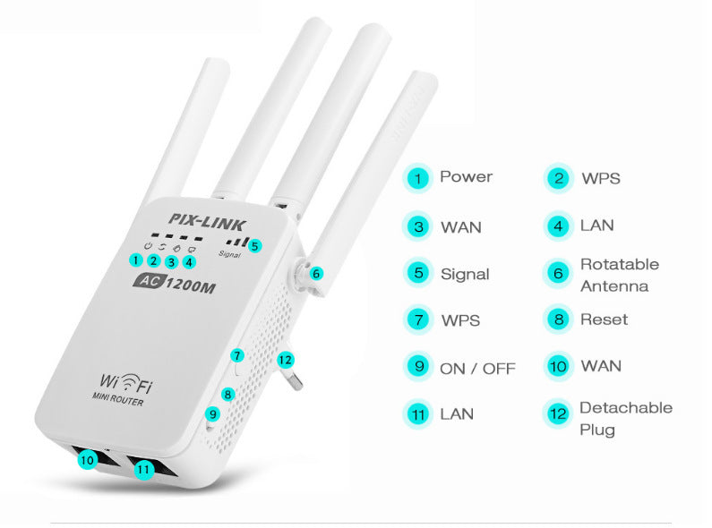 WiFi Signal Amplification Router 5G