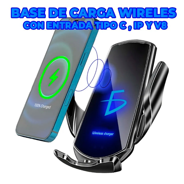 Wireless Car Charge 15W Fast Charging Stand